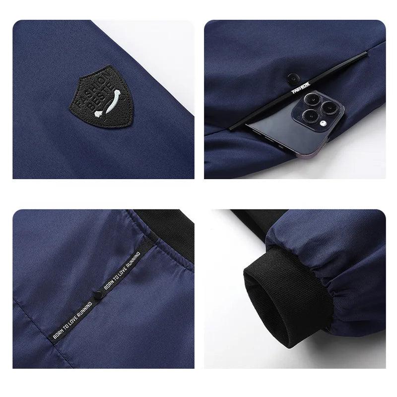 New Customize Your Logo Jackets Breathable Jacket Men Fashion Outdoor Mountain&Hiking Softshell Jackets Training Jackets