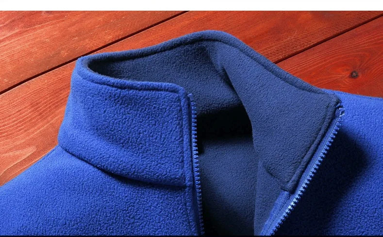 Men's Fleece Jacket Autumn Spring Large Size Big and Tall Men Clothing Jacket Liner Cardigan Plus Size Coat Male M-4Xl Brand