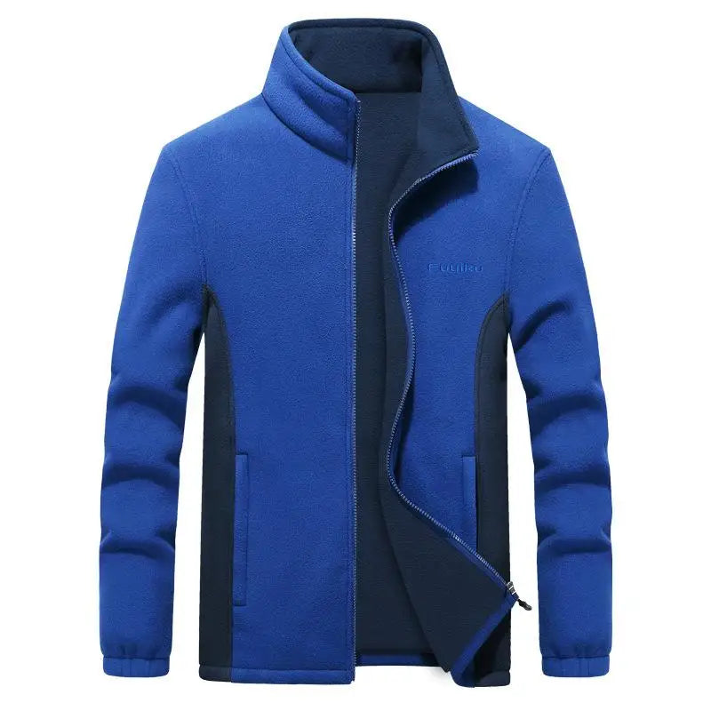 Men's Fleece Jacket Autumn Spring Large Size Big and Tall Men Clothing Jacket Liner Cardigan Plus Size Coat Male M-4Xl Brand