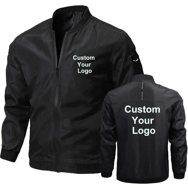 New Customize Your Logo Jackets Breathable Jacket  Men Fashion Outdoor Mountain&Hiking Softshell Jackets Training Jackets