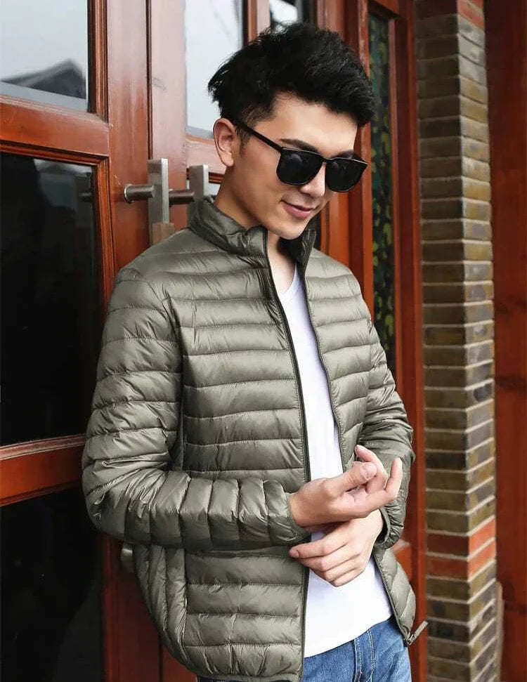 Down Jackets for Men Man Padded Coat Lightweight Puffer Padding Parkas Modern New in & Winter Sale Vintage Outerwear Models 2024