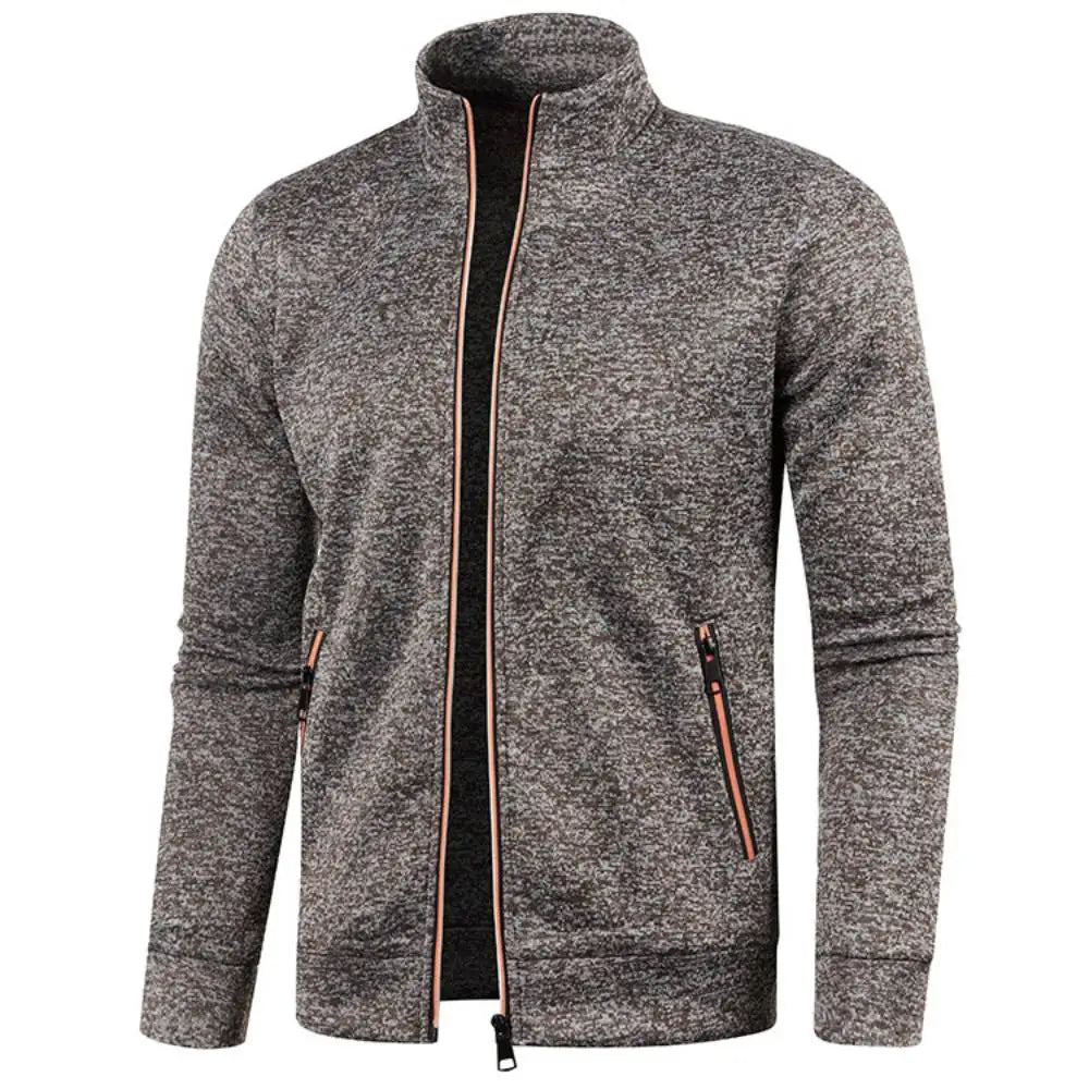 Men Jacket Can Am Off Road Brp Atv Commander Utv Outlander Outerwear Stand Collar Fleece Sweatshirts Jersey Zipper Knitwear Coat