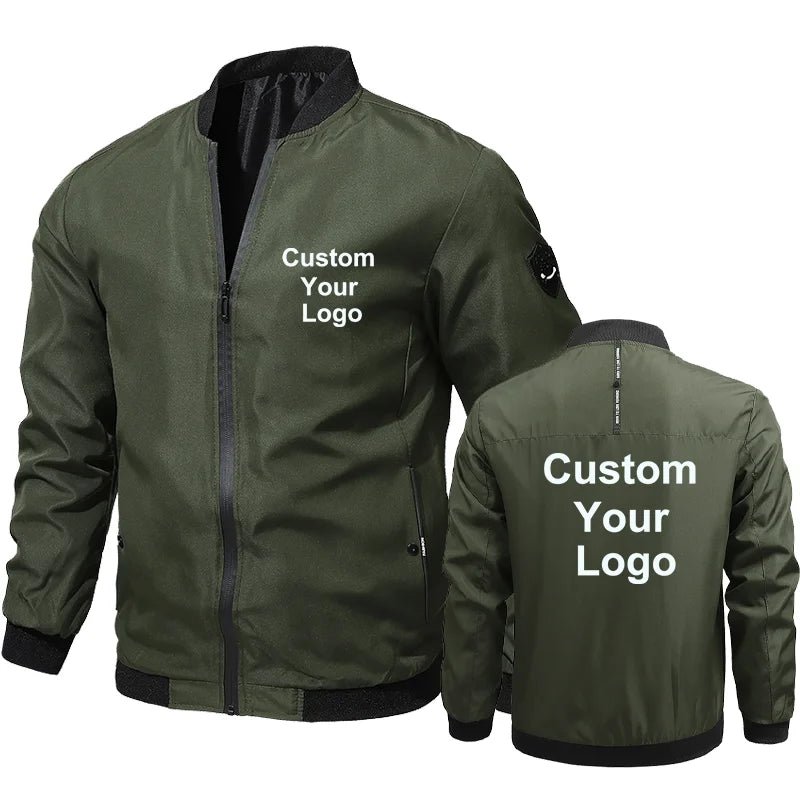 New Customize Your Logo Jackets Breathable Jacket  Men Fashion Outdoor Mountain&Hiking Softshell Jackets Training Jackets