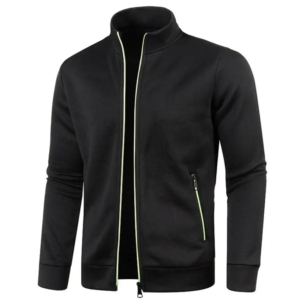Men Jacket Can Am Off Road Brp Atv Commander Utv Outlander Outerwear Stand Collar Fleece Sweatshirts Jersey Zipper Knitwear Coat