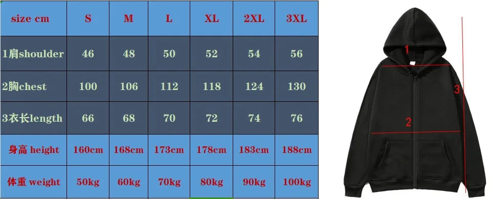 Jujutsu Kaisen Men Zip Up Hoodie Spring Autumn Fashion Women Oversized Sweatshirt 2024 New Cartoon Anime Couple Jackets Coat