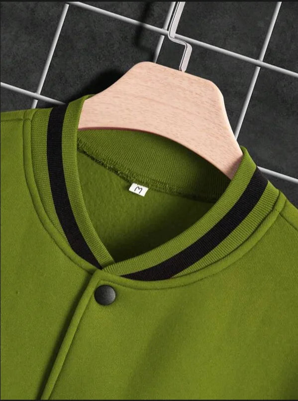 Men's baseball jacket 2023 Spring and Autumn season trendy American high street ruffian handsome young men's loose casual jacket